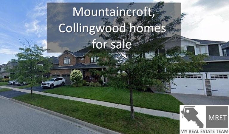 Mountaincroft Collingwood homes for sale